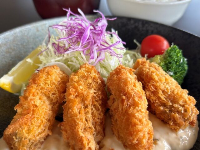 カキフライランチ